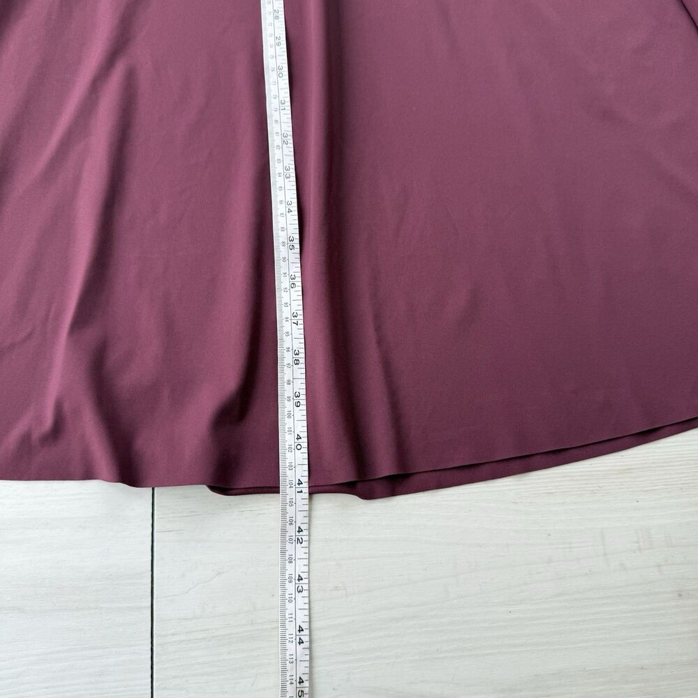 Halara Womens Small Softlyzero Airy Everyday Midi Chill Dress Purple Pockets New - Picture 8 of 8